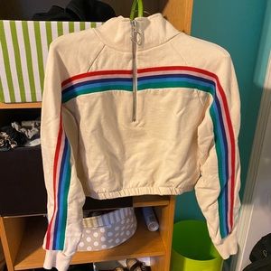 L.A. hearts cropped sweatshirt from pacsun